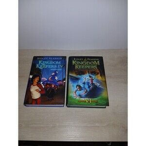 Kingdom Keepers IV & VI Power Play & Dark Passage by Ridley Pearson HC 1st Ed
